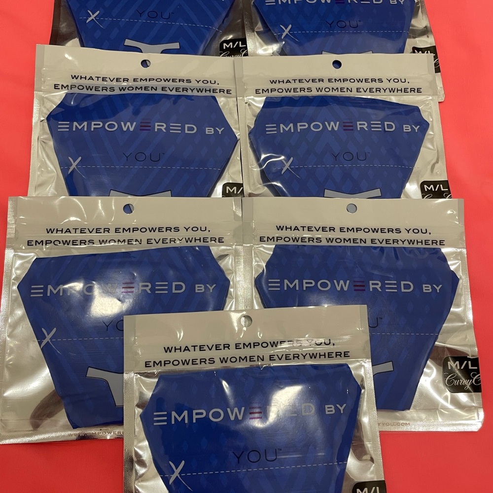 Blue Empowered By You Panties 7-pack